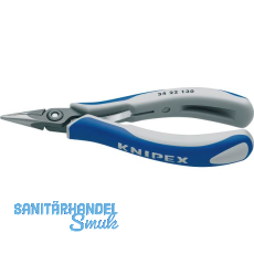 KNIPEX Pr�zisions-Elektronik-Greifzange 3422 DIN 9655 flach-runde Backen 135 mm