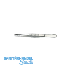 Universalpinzette gerade stumpf-breit L�nge 120 mm