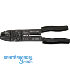 Combi-Presszange f�r isolierte + nicht isolierte Kabelschuhe 1.50-6.0 mm�
