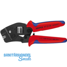 KNIPEX Crimpzange selbsteinstellend Fronteinführung 0,08-10 mm², L=190 mm KNIPEX Crimpzange selbsteinstellend Fronteinführung 0,08-10 mm², L=190 mm