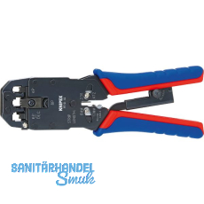 KNIPEX Crimpzange f�r Westernstecker 975112, 4/6/8-polig RJ10/11/12/45, L=200 mm
