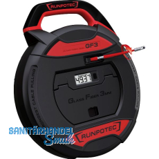 RUNPOTEC Kabeleinziehgerät GF3 20 m mit Meterzähler RUNPOTEC Kabeleinziehgerät GF3 20 m mit Meterzähler