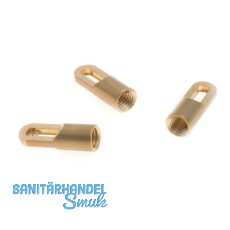 Zugkopf-Satz mit �sen Messing zu Kati-Blitz Compact � 6 mm Inhalt 3 St�ck