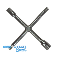 Sanit�r-Kreuzschl�ssel 13 Funktionen