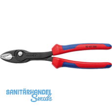 KNIPEX Frontgreifzange TwinGrip 8202, 2K-Griff, schwarz, 200 mm KNIPEX Frontgreifzange TwinGrip 8202, 2K-Griff, schwarz, 200 mm