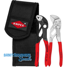 KNIPEX Mini-Zangenset 002072V04 in Gürteltasche 2-teilig Zangenschlüssel/Wapu KNIPEX Mini-Zangenset 002072V04 in Gürteltasche 2-teilig Zangenschlüssel/Wapu