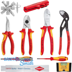 KNIPEX Werkzeug-Erweiterungsset Elektro 002090V01 10-teilig