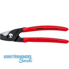 KNIPEX StepCut Kabelschere Type 9511 L�nge 160 mm f�r Kabeldurchmesser 15 mm