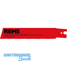 REMS Ersatz-Sägeblatt Universal zu Tigersäge 150 mm für Stahlrohre (5 St) REMS Ersatz-Sägeblatt Universal zu Tigersäge 150 mm für Stahlrohre (5 St)