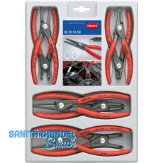 KNIPEX Pr�zisions Sicherungsringzangen-Set 8-teilig