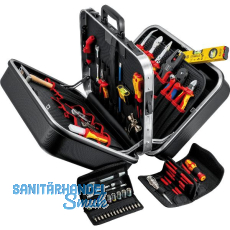 KNIPEX Elektro-Werkzeugkoffer BIG Twin 002142, 63-teilig, ABS-Kunststoff schwarz KNIPEX Elektro-Werkzeugkoffer BIG Twin 002142, 63-teilig, ABS-Kunststoff schwarz