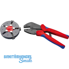 KNIPEX Crimpzange Multicrimp mit 3 Eins�tzen L�nge 250 mm