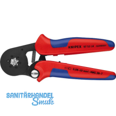 KNIPEX Crimpzange selbsteinstellend Seiteneinführung 0,08-10 mm², L=180 mm KNIPEX Crimpzange selbsteinstellend Seiteneinführung 0,08-10 mm², L=180 mm