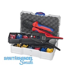 KNIPEX Crimpsortiment Kabelverbinder im Systainer + Crimpzange + Abisolierzange KNIPEX Crimpsortiment Kabelverbinder im Systainer + Crimpzange + Abisolierzange