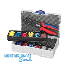 KNIPEX Crimpsortiment Kabelverbinder im Systainer + Crimpzange KNIPEX Crimpsortiment Kabelverbinder im Systainer + Crimpzange