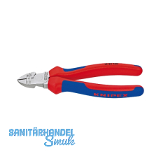 KNIPEX Abisolier-Seitenschneider 2-K Griff verchromt Länge 160 mm KNIPEX Abisolier-Seitenschneider 2-K Griff verchromt Länge 160 mm