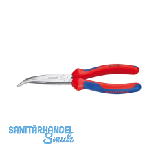 KNIPEX Flachrundzange mit Schneide DIN 5745 gebogen Länge 200 mm KNIPEX Flachrundzange mit Schneide DIN 5745 gebogen Länge 200 mm
