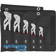 KNIPEX Zangenschl�ssel-Set 001955S4 5-teilig in Rolltasche, SW 25-60 mm