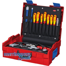KNIPEX L-Boxx Sanit�r-Sortiment 52-teilig, 002119LBS, 442x151x357 mm