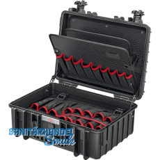 KNIPEX Werkzeugkoffer Robust23 leer 002135LE, 470x190x370 mm, Kunststoff schwarz KNIPEX Werkzeugkoffer Robust23 leer 002135LE, 470x190x370 mm, Kunststoff schwarz