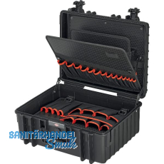 KNIPEX Werkzeugkoffer Robust34 leer 002136LE, 510x215x419 mm, Kunststoff schwarz KNIPEX Werkzeugkoffer Robust34 leer 002136LE, 510x215x419 mm, Kunststoff schwarz