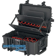 KNIPEX Werkzeugkoffer Robust45 leer 002137LE, 609x263x428 mm, Kunststoff schwarz KNIPEX Werkzeugkoffer Robust45 leer 002137LE, 609x263x428 mm, Kunststoff schwarz