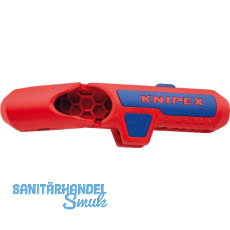 KNIPEX Abmantelungswerkzeug ErgoStrip® mit Öffnungsfeder ø 8-13 mm, Linkshänder KNIPEX Abmantelungswerkzeug ErgoStrip® mit Öffnungsfeder ø 8-13 mm, Linkshänder