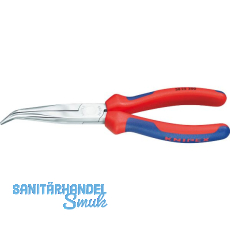 KNIPEX Mechanikerzange, verchromt, gebogen 200 mm