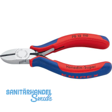 KNIPEX Seitenschneider, verchromt, 2-K 110 mm