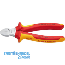 KNIPEX Seitenschneider, verchromt, 2-K, VDE 160 mm KNIPEX Seitenschneider, verchromt, 2-K, VDE 160 mm