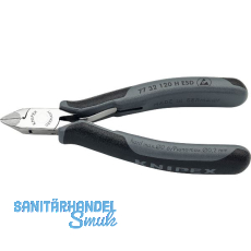 KNIPEX Elektronik-Hartmetall-Seitenschneider 7732HESD spitz kleine Facette 120mm KNIPEX Elektronik-Hartmetall-Seitenschneider 7732HESD spitz kleine Facette 120mm