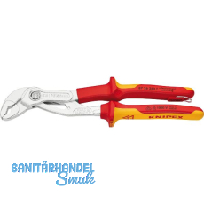 KNIPEX Wasserpumpenzange Cobra� VDE 8726T 24-fach verstellbar, mit �se, L=250 mm
