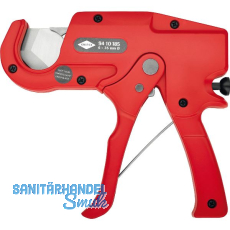 KNIPEX Rohrabschneider für Kunststoffrohre 9410, 6-35 mm, Alu rot, L=185 mm KNIPEX Rohrabschneider für Kunststoffrohre 9410, 6-35 mm, Alu rot, L=185 mm