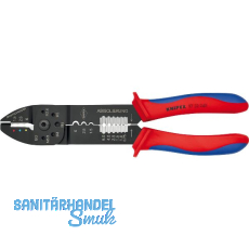 KNIPEX Crimpzange 9732 un-/isolierte Kabelschuhe/-Verbinder 0,5-6 mm², L=240 mm KNIPEX Crimpzange 9732 un-/isolierte Kabelschuhe/-Verbinder 0,5-6 mm², L=240 mm