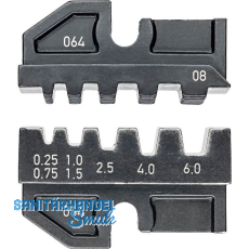 KNIPEX Crimpeinsatz 974908, isolierte+unisolierte Aderendh�lsen 0,25-6 mm�