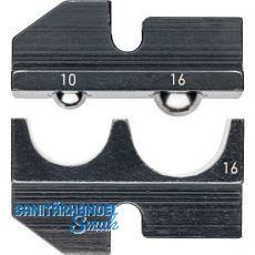 KNIPEX Crimpeinsatz 974916, isolierte Kabelschuhe + Kabelverbinder 10-16 mm�