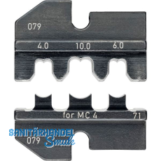 KNIPEX Crimpeinsatz 974971, Solar-Steckverbinder MC 4 (Multi-Contact) 4-10 mm² KNIPEX Crimpeinsatz 974971, Solar-Steckverbinder MC 4 (Multi-Contact) 4-10 mm²