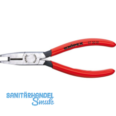 KNIPEX Crimpzange für Scotchlokverbinder 975001, mit Schneiden, L=155mm KNIPEX Crimpzange für Scotchlokverbinder 975001, mit Schneiden, L=155mm
