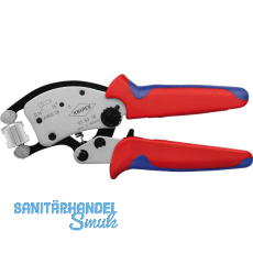 KNIPEX Crimpzange Twistor16 selbsteinstellend Aderendhülsen 0,14-16 mm² L=200 mm KNIPEX Crimpzange Twistor16 selbsteinstellend Aderendhülsen 0,14-16 mm² L=200 mm