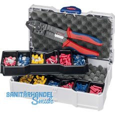 KNIPEX Crimpsortiment Kabelverbinder im Systainer + Crimpzange KNIPEX Crimpsortiment Kabelverbinder im Systainer + Crimpzange