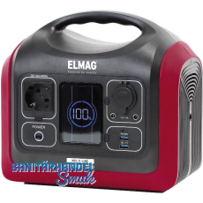 ELMAG Powerstation Energy tragbar 600 Watt