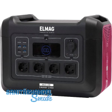 ELMAG Powerstation Energy tragbar 2400 Watt