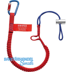 KNIPEX Fangleine mit Karabiner 005012TBK max. Belastung 6,0 kg KNIPEX Fangleine mit Karabiner 005012TBK max. Belastung 6,0 kg