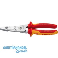 KNIPEX Abmantelungszange VDE 1376200ME für Kabel 0,5-6,0 mm² L=200 mm KNIPEX Abmantelungszange VDE 1376200ME für Kabel 0,5-6,0 mm² L=200 mm