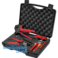 KNIPEX Werkzeugkoffer Photovoltaik V01 345 x 80 x 280 mm 7-teilig