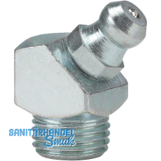 Kegelkopf (Hydraulik) Schmiernippel 45º Winkel H2 Gewinde Größe R1/8" Kegelkopf (Hydraulik) Schmiernippel 45º Winkel H2 Gewinde Größe R1/8"