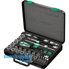 WERA Zyklop Speed Steckschl�ssel- und Bit Satz 1/2" 8100 SC 2 37-teilig