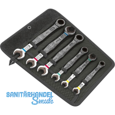 WERA Maul-Ringratschenschlüssel-Satz Doppelmaul JOKER 6-teilig WERA Maul-Ringratschenschlüssel-Satz Doppelmaul JOKER 6-teilig