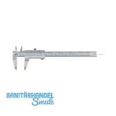 HELIOS PREISSER Messschieber m. Feststellschraube DIN862 Tiefenm. rund 0-150 mm