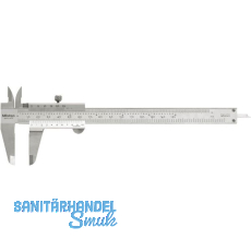 MITUTOYO Analog-Messschieber m. Feststellschraube Tiefenma� flach Messb. 0-150mm